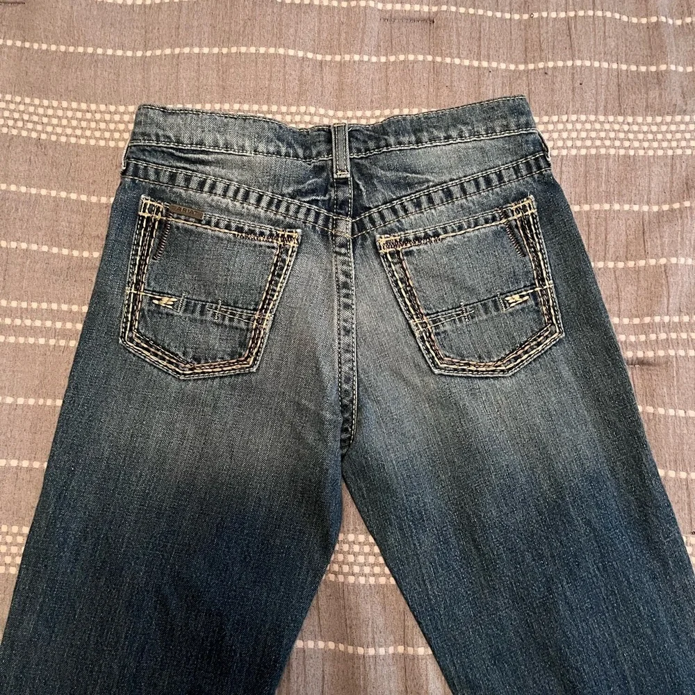 Ariat Boy's Relaxed Fit Denim Jeans - Picture 7 of 12